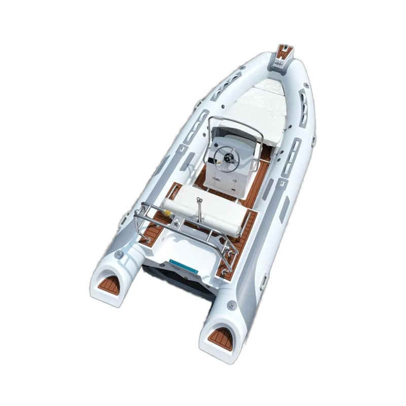 (CE) Китайская надувная лодка  – обзор и цена Fishing Boat Aluminum